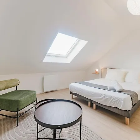 Lägenhet 1-bedroom Attic Flat, Close To The Underground Lambersart